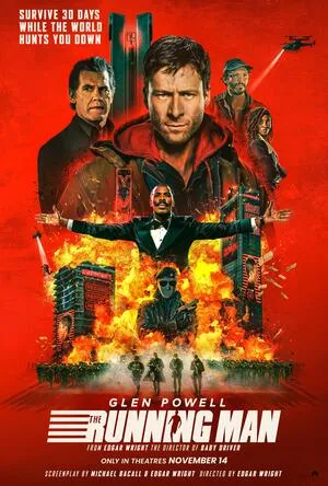 The Running Man 2025 Hindi Dual Audio WEB-DL | Hindi Dubbed Movie